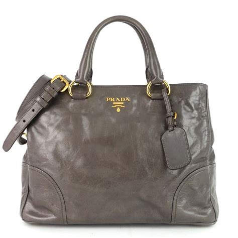 prada vitelleo shine|PRADA Vitello Shine Shopping Satchel Argilla .